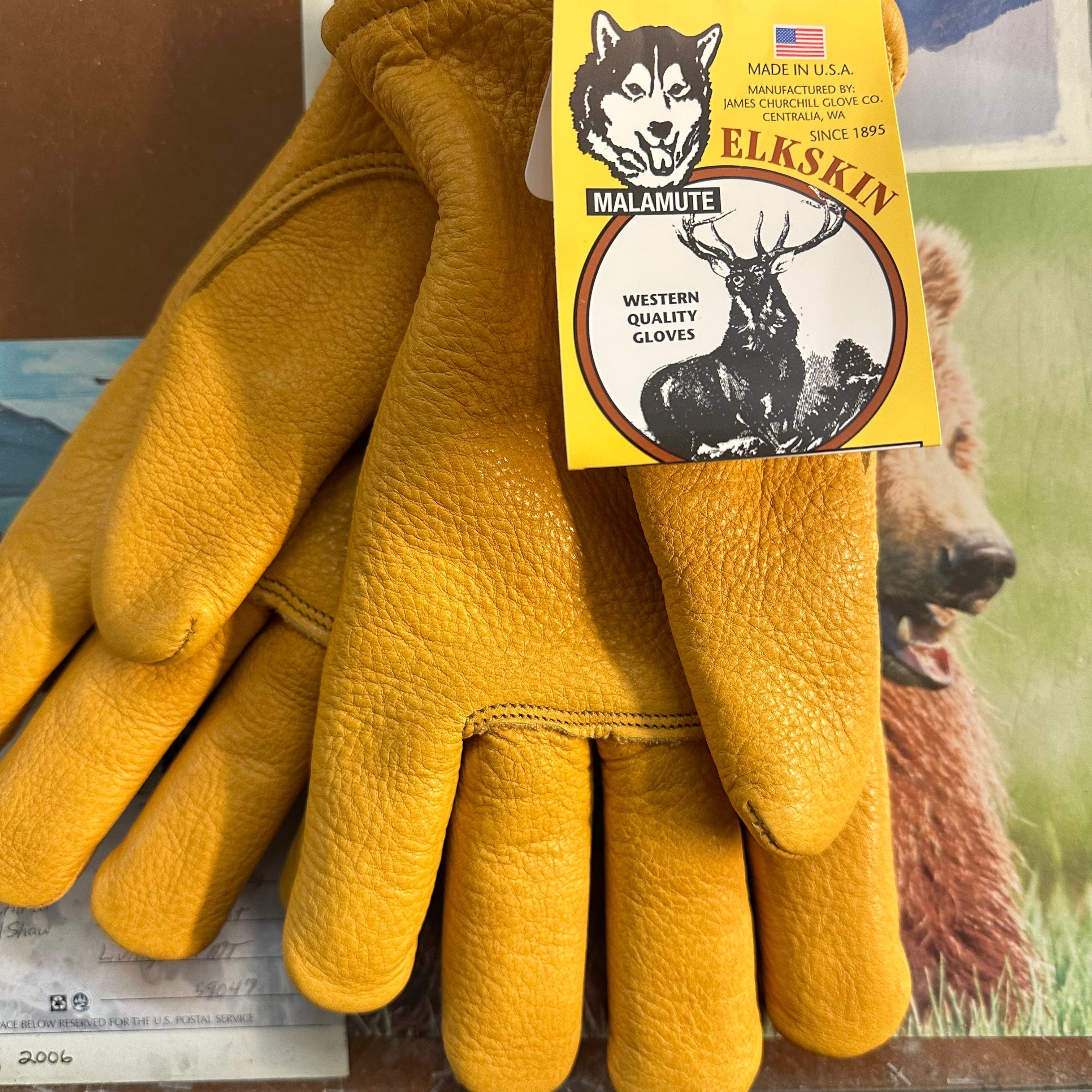 James Churchill Mens ELKSKIN LINED Thinsulate Gloves – Bob's Outdoor