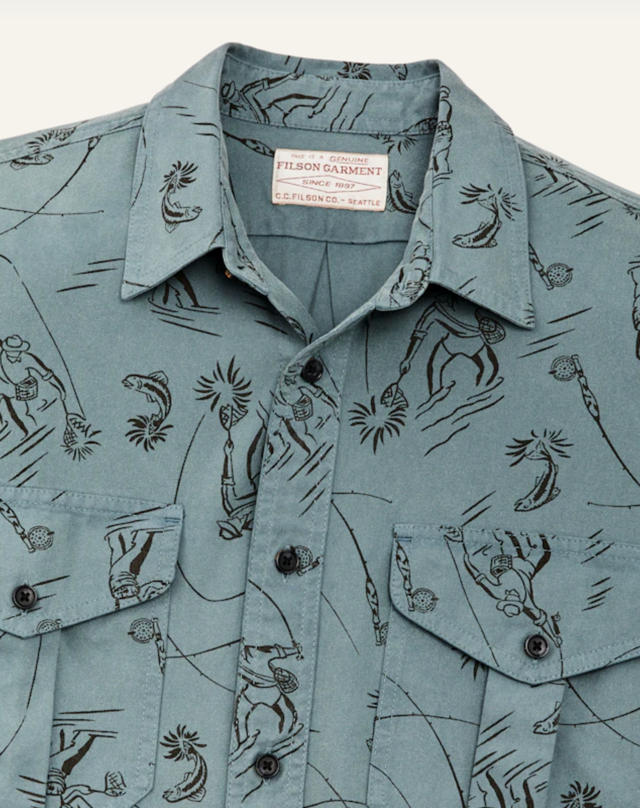 Filson Mens Lightweight Alaskan Guide Shirt