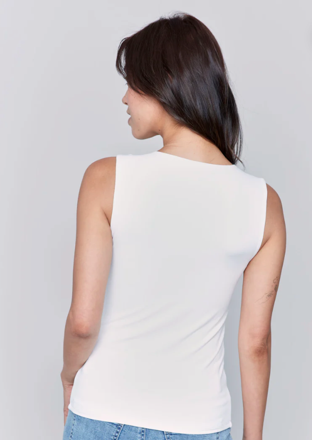 Charlie B Womens Super Stretch Tank - Natural