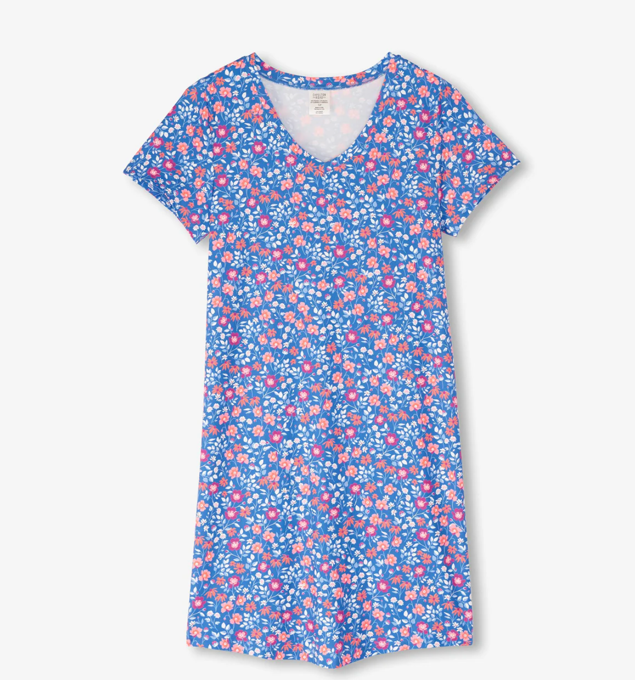 Hatley Womens Garden Flowers Short Sleeve Night Dress