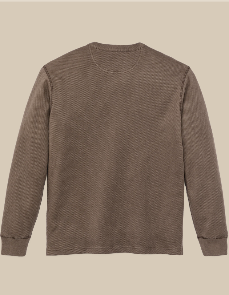 Filson Mens Thermal Crew-Brown