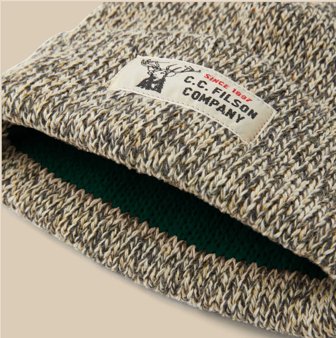 Filson Lined Ragg Wool Beanie