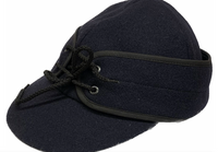 Beaver Brand Railroad Wool Cap - Navy
