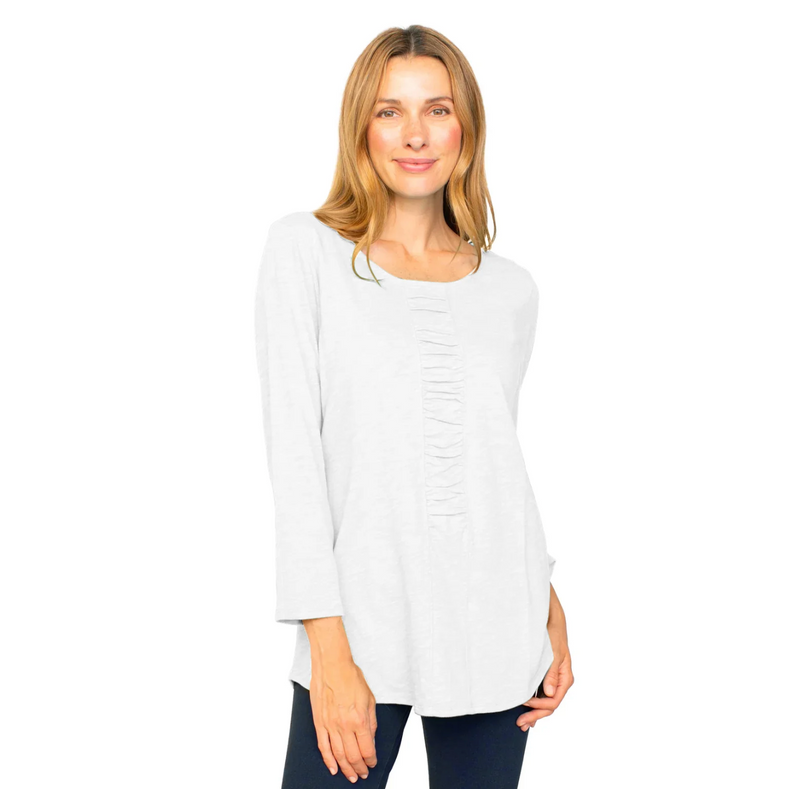 Habitat Womens Cotton Pebble Ruched Tee