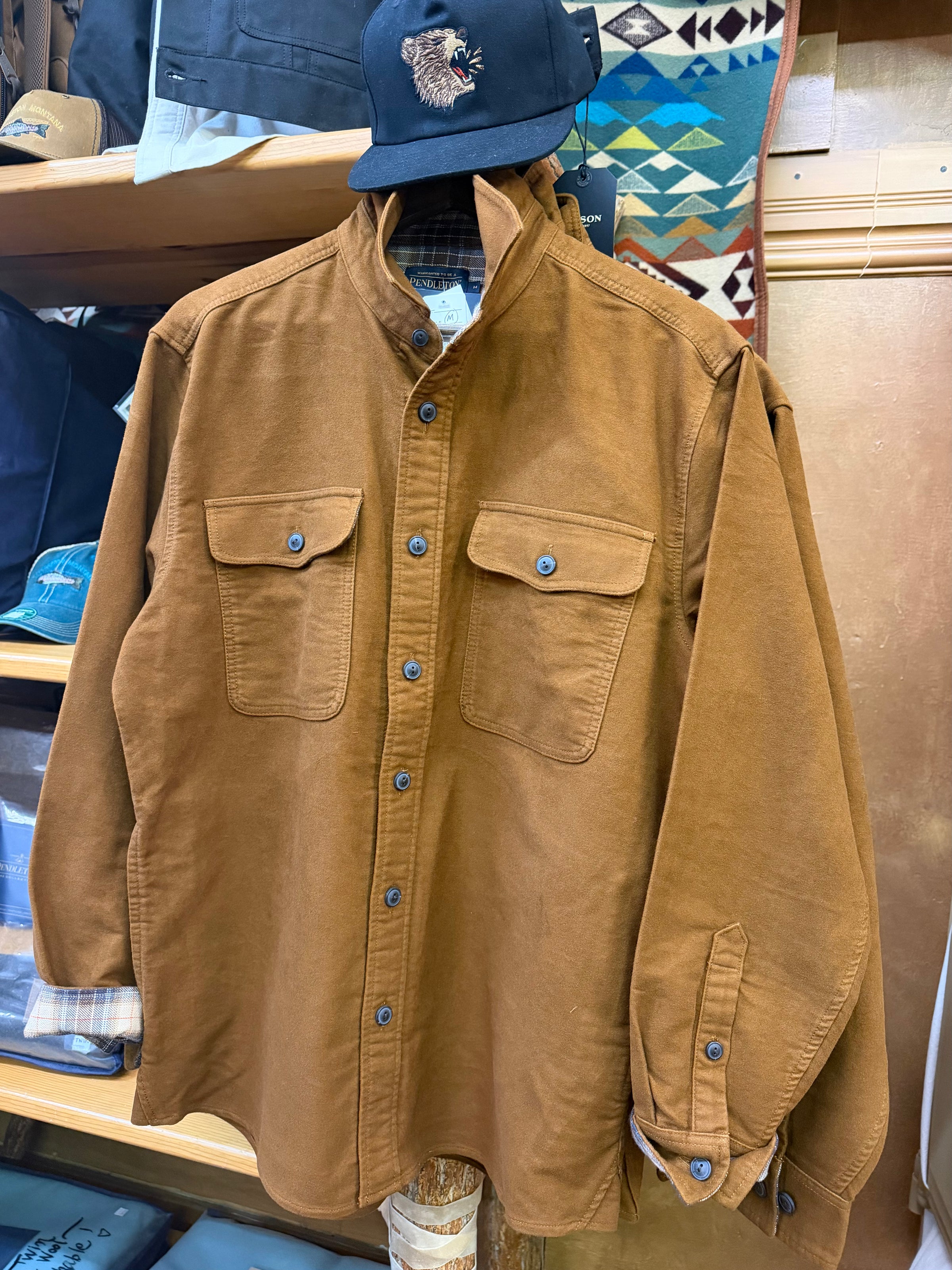 Pendleton Mens Belmont Moleskin Shirt