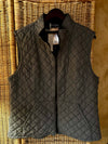 Cut Loose Womens Quilted Vest - Gull