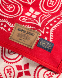 Pendleton Rodeo Spirit Red Throw