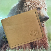 TLS Bi-Fold 6 Pocket Buffalo/Bison Leather Wallet