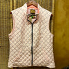 Cut Loose Womens Quilted Vest - Pink Salt