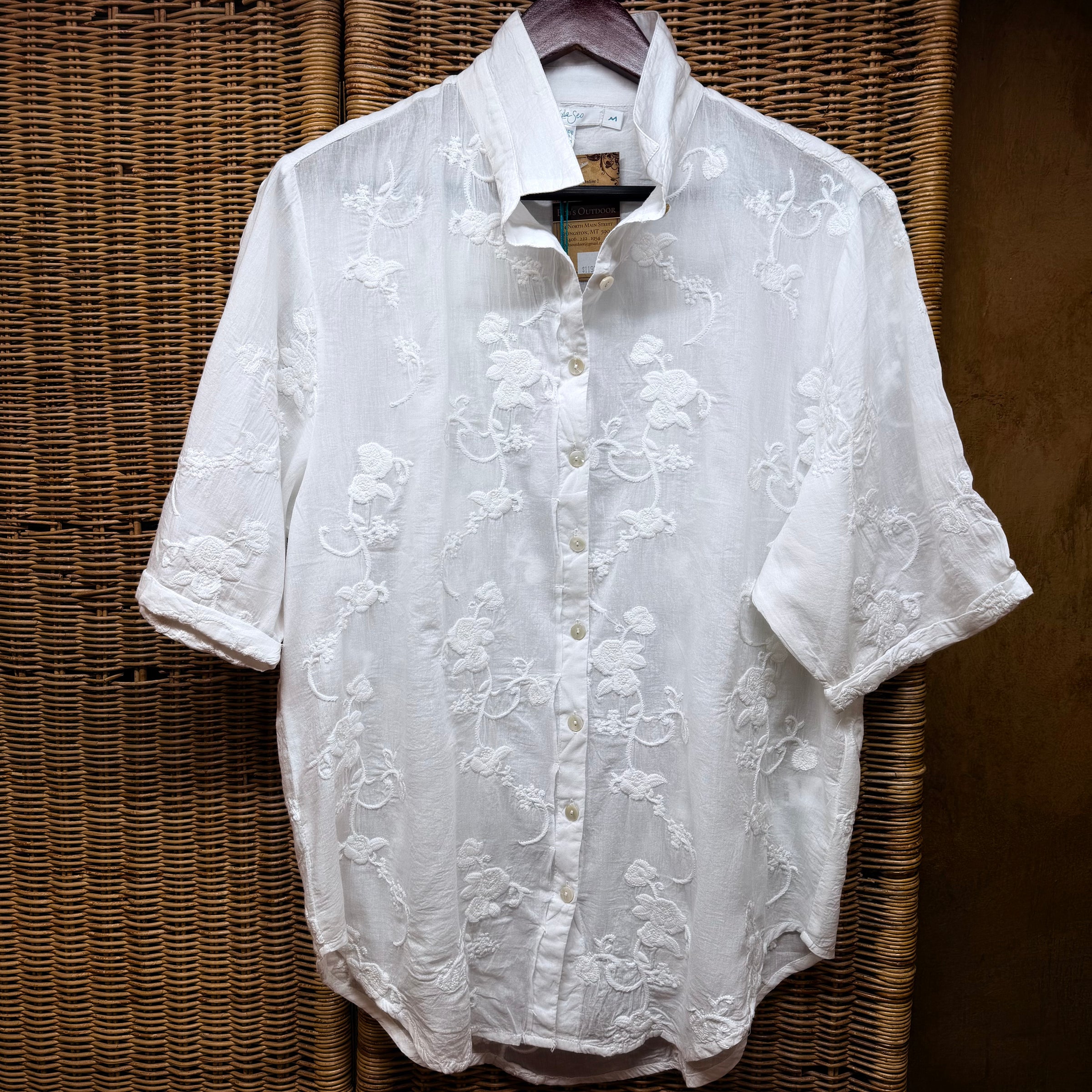 Caite and Kyla Linen Kady Blouse
