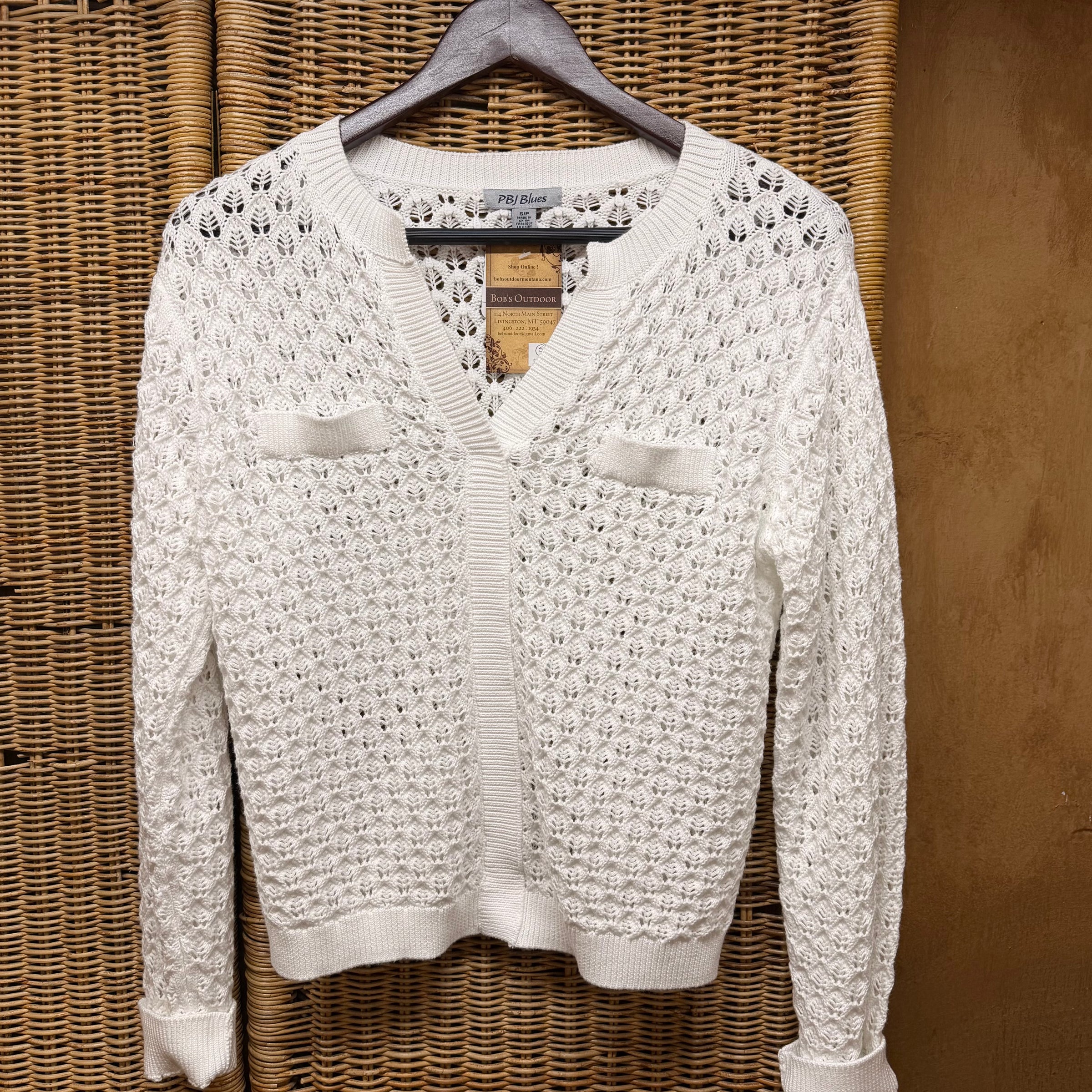 PBJ Womens Textured Pullover Sweater