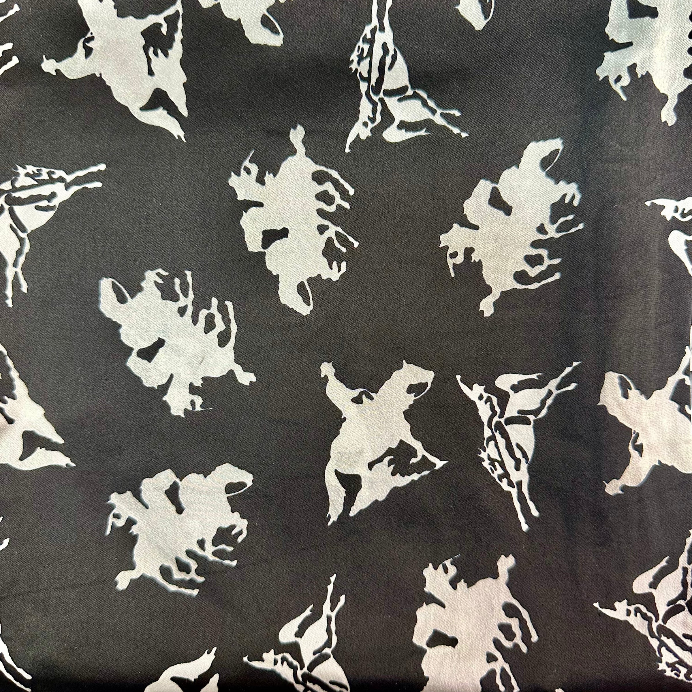 M & F Horse Silk Scarf