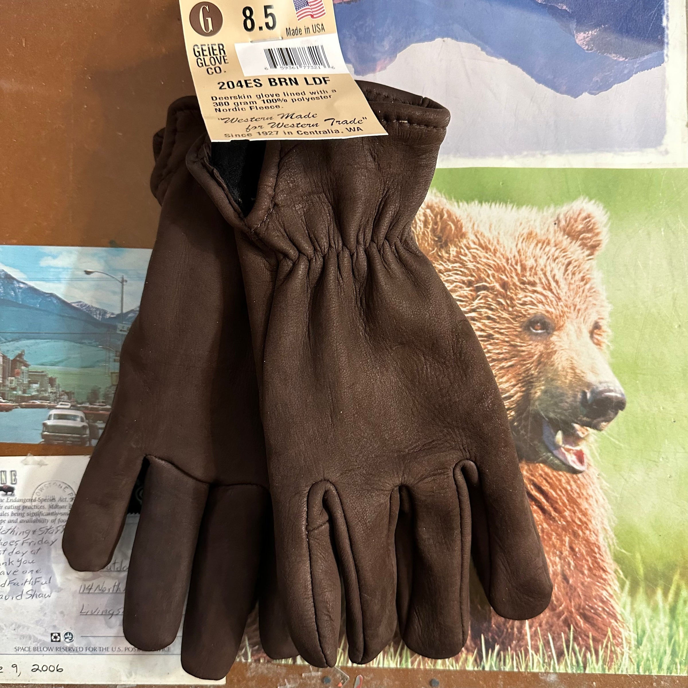 Geier Glove LINED Deerskin Gloves
