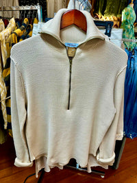 PBJ Womens 1/4 Zip Neck Sweater