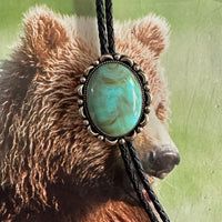 Austin Accent Bolo with Turquoise Stone