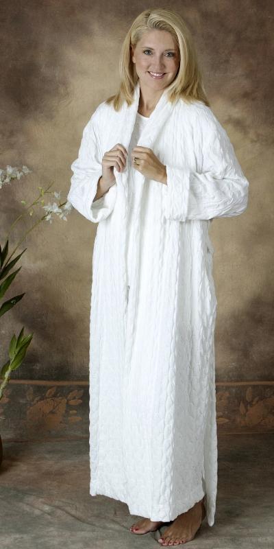 Simple Pleasures Long Shawl Collar Waffle Robe - Bob's Outdoor