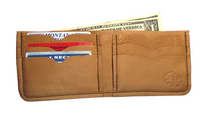 TLS Bi-Fold 6 Pocket Buffalo/Bison Leather Wallet - Bob's Outdoor
