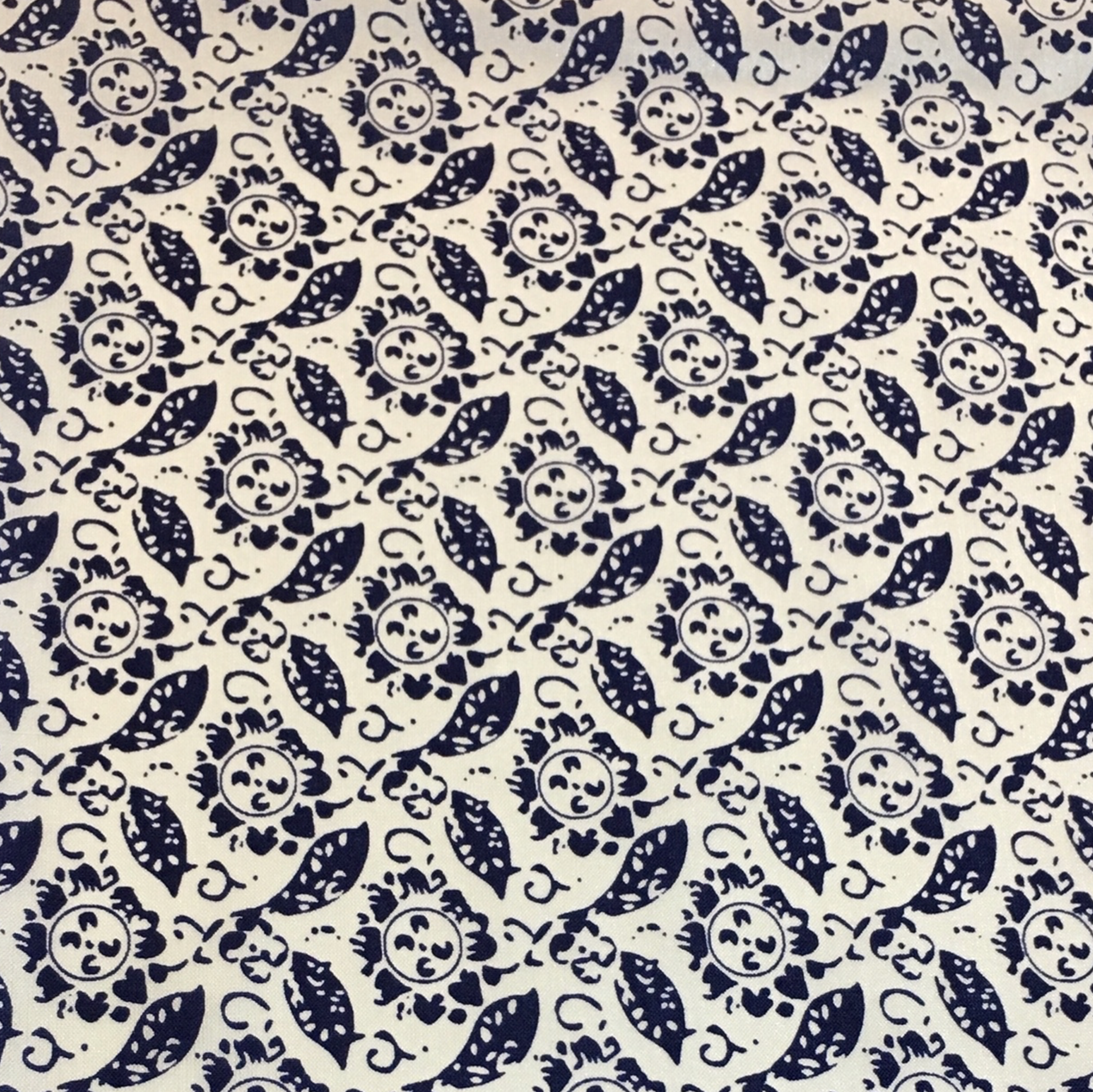 Wyoming Traders Leaf Frontier Calico Silk Scarf