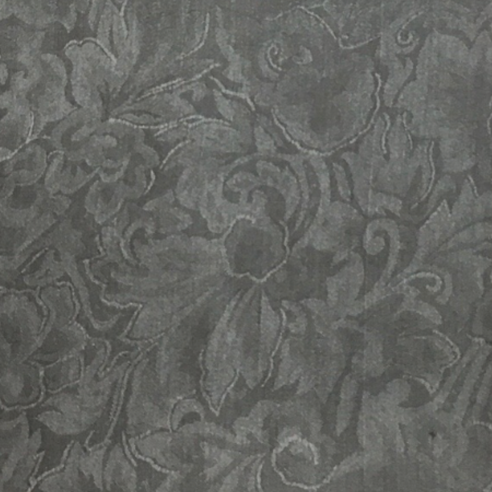 Wyoming Traders Jacquard Charcoal Silk Scarf XL