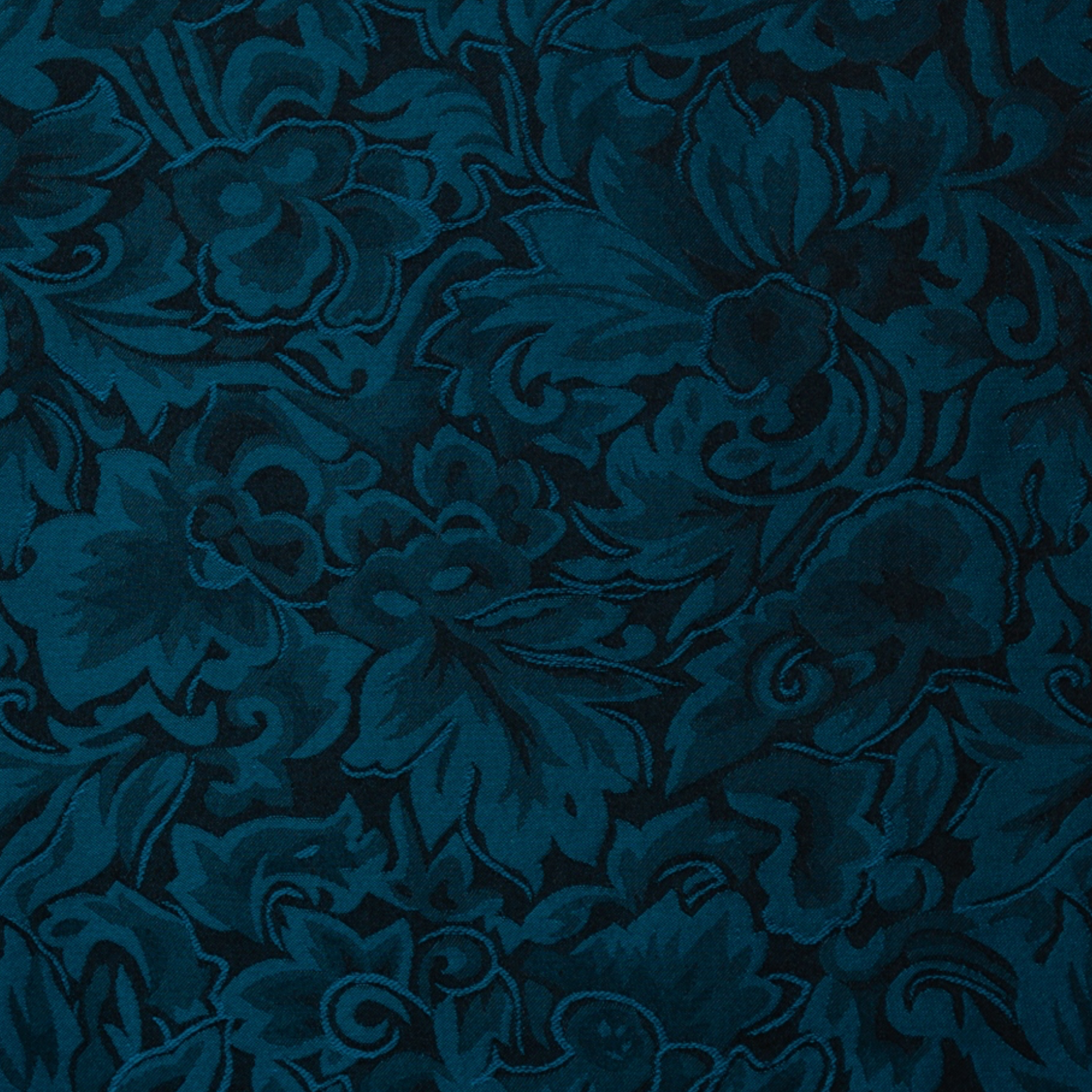 Wyoming Traders Baroque Cobalt Jacquard Silk Scarf