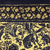 Wyoming Traders Satin #11 Royal Silk Scarf