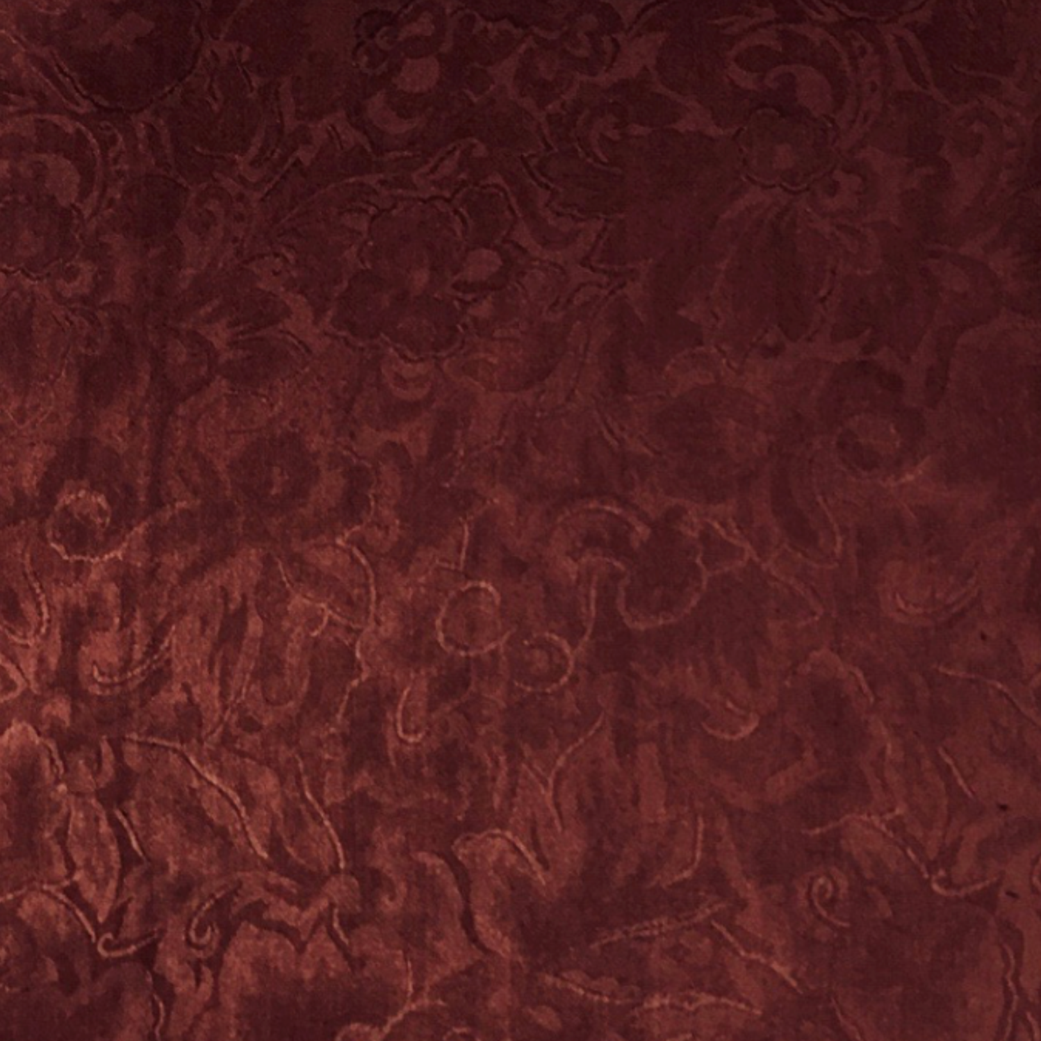 Wyoming Traders Jacquard Cranberry Silk Scarf