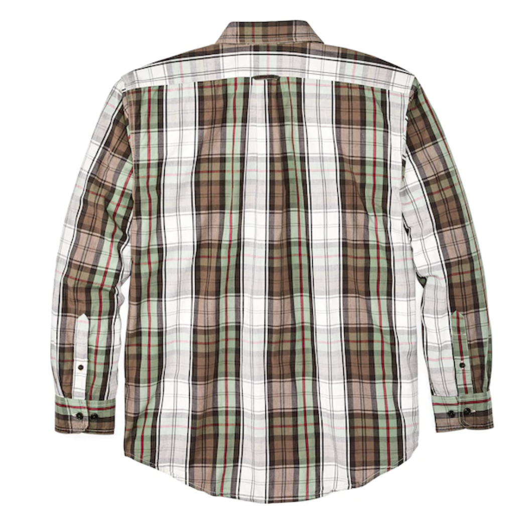 Filson Mens Washed Feather Cloth Shirt - Bob's Outdoor
