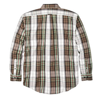 Filson Mens Washed Feather Cloth Shirt - Bob's Outdoor