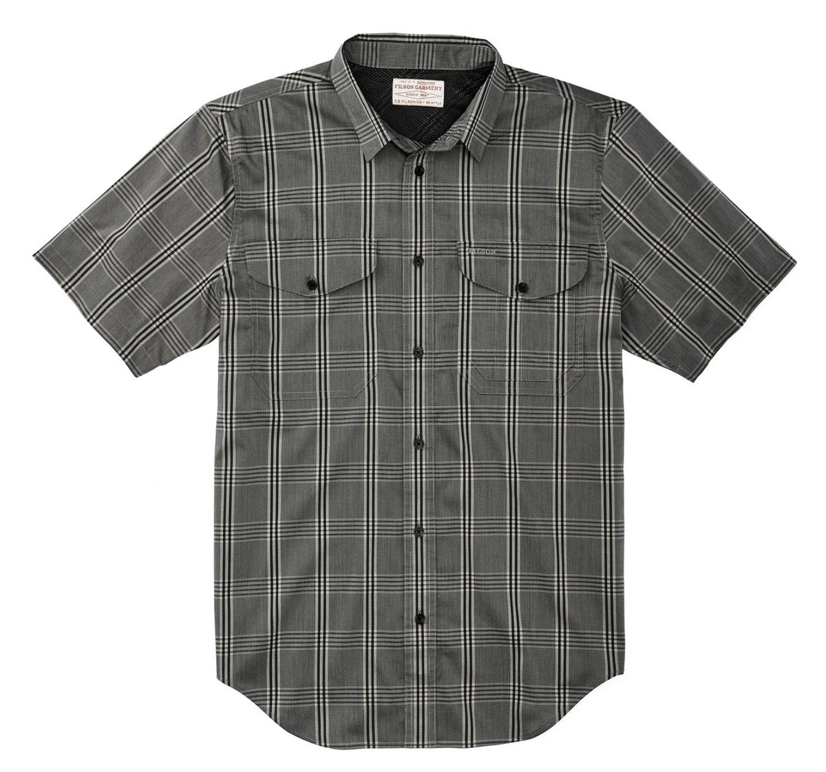 Filson Mens Short Sleeve Twin Lakes Sport Shirt - Bob's Outdoor