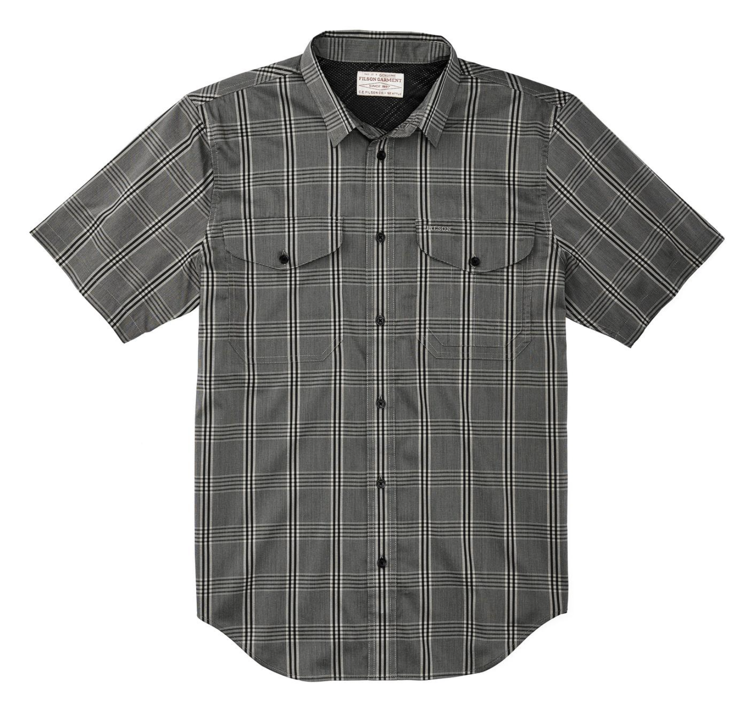 Filson Mens Short Sleeve Twin Lakes Sport Shirt - Bob's Outdoor