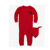 Little Blue House Baby Trailing a Little Behind Coverall with Hat