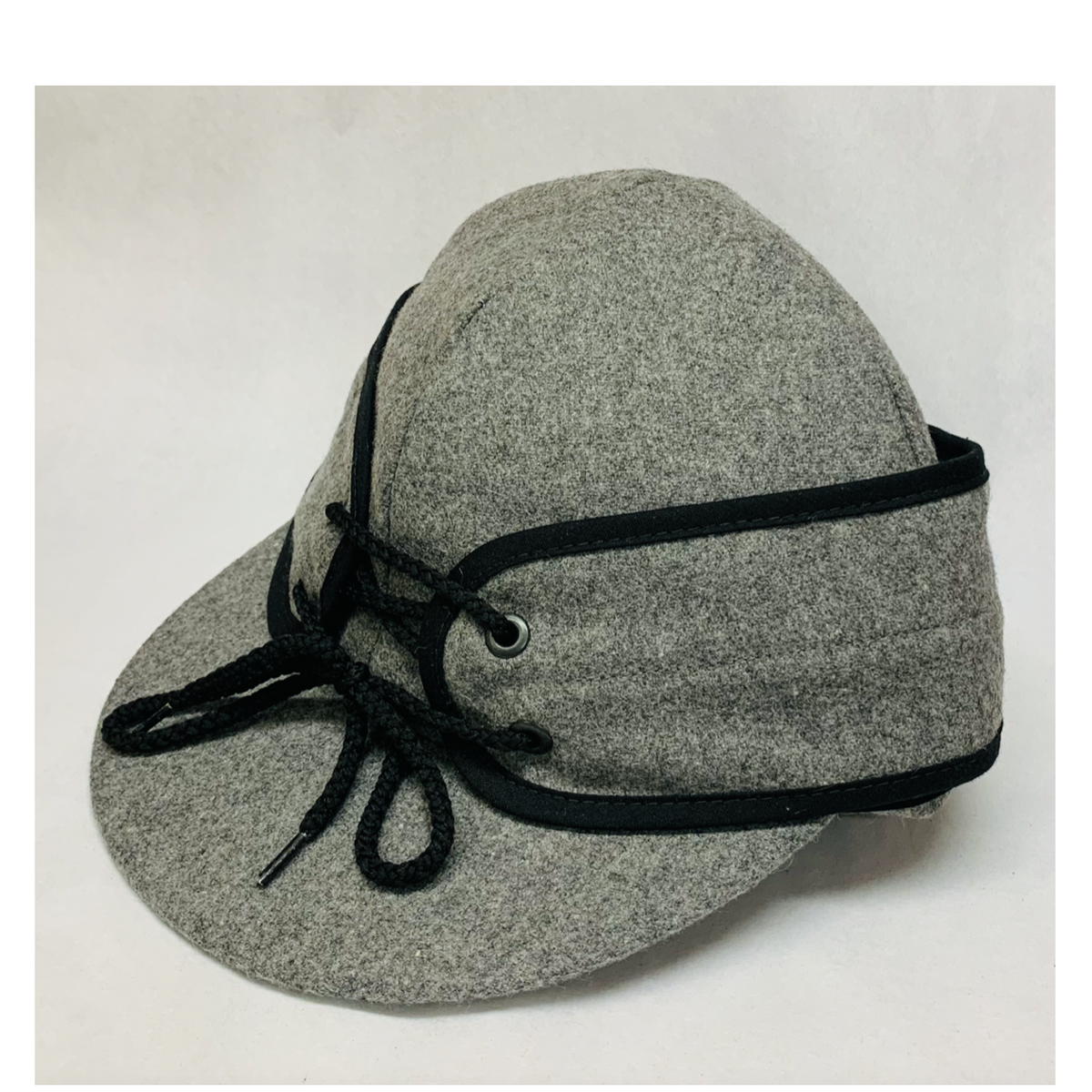 Beaver Brand Railroad Wool Cap - Gray - Bob's Outdoor
