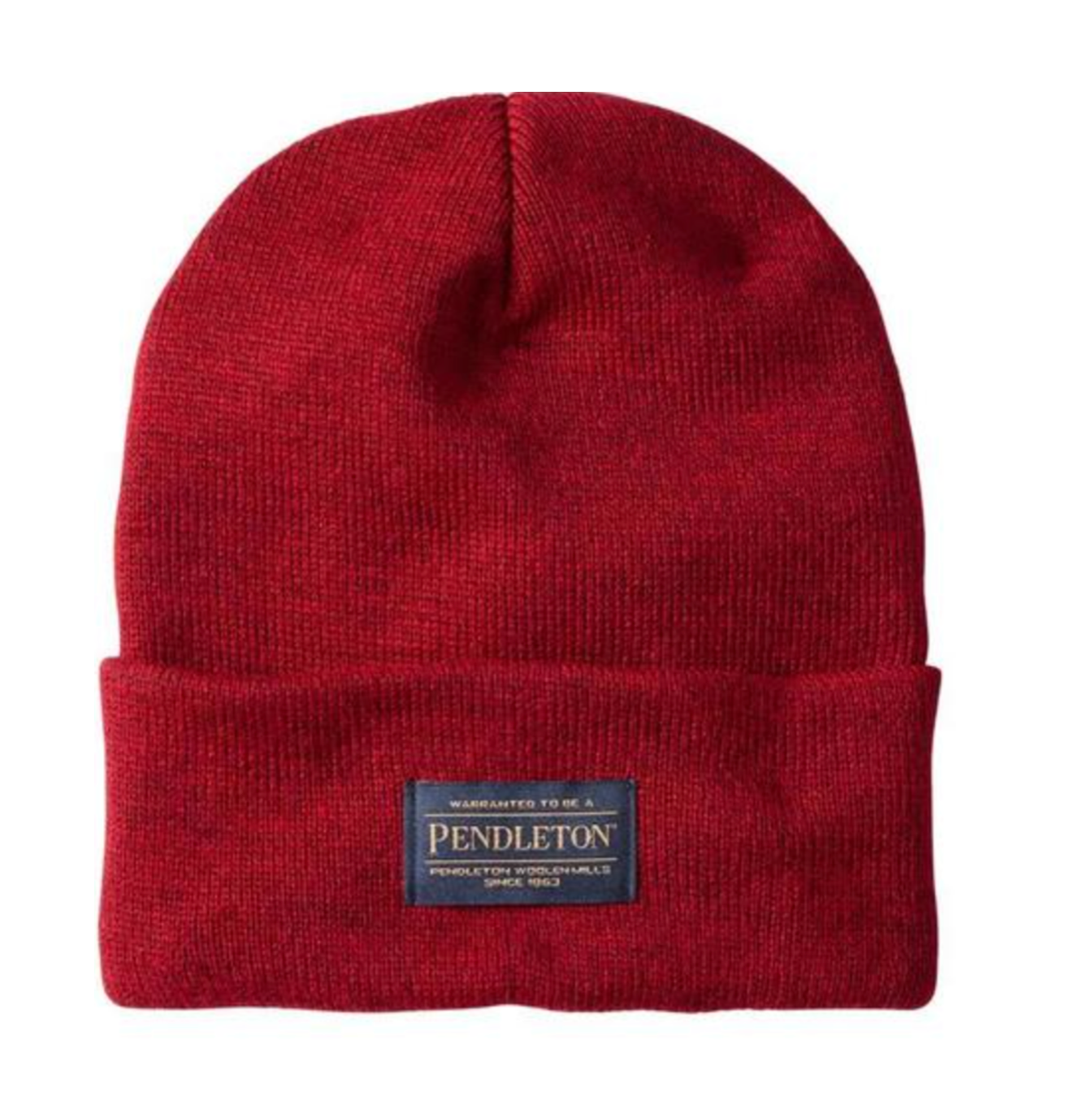 Pendleton Beanie - Red Heather