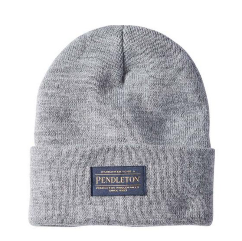 Pendleton Beanie - Light Grey Heather