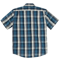 Filson Mens Washed Feather Cloth Short Sleeve Shirt