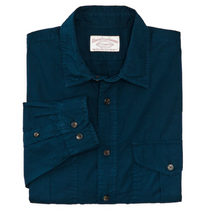 Filson Mens Washed Feather Cloth Shirt