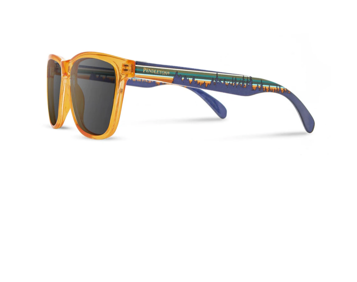 Pendleton Kegon Sunglasses - Orange Crystal / Pacific Wonderland
