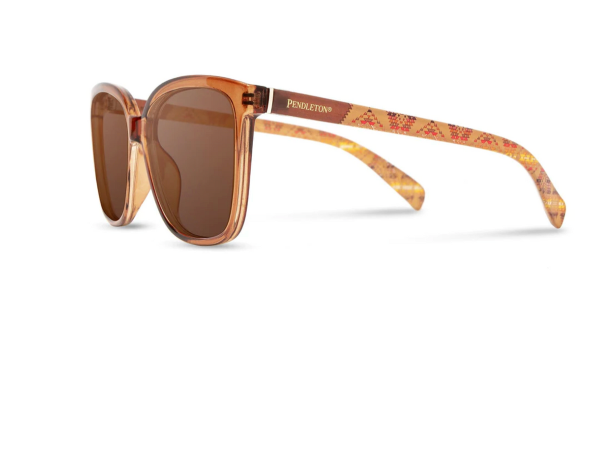 Pendleton Rylahn Sunglasses - Brown Crystal/ Mission Trails
