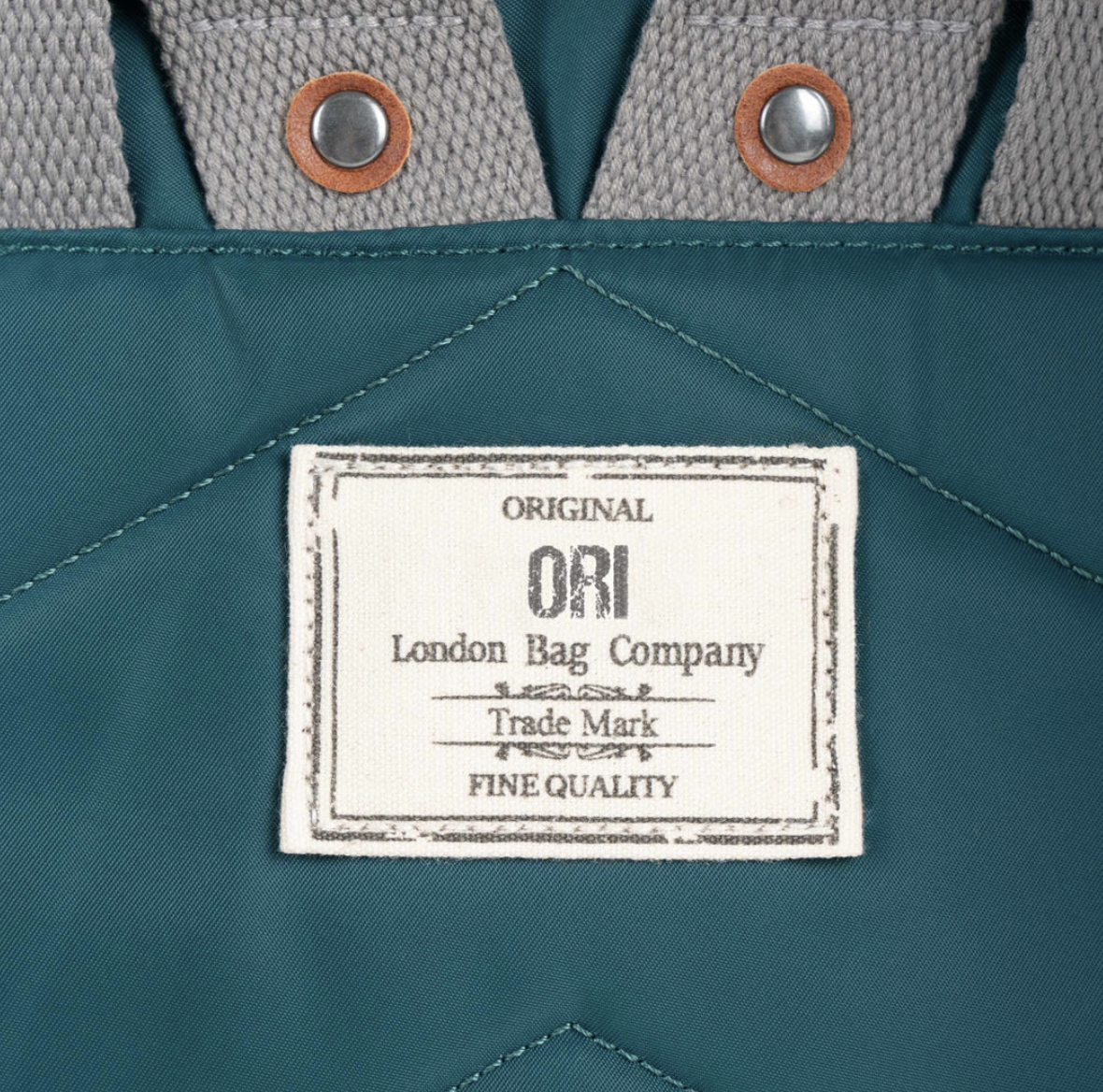 ORI LONDON/USA Canfield Medium Recycled Nylon Bag - Teal