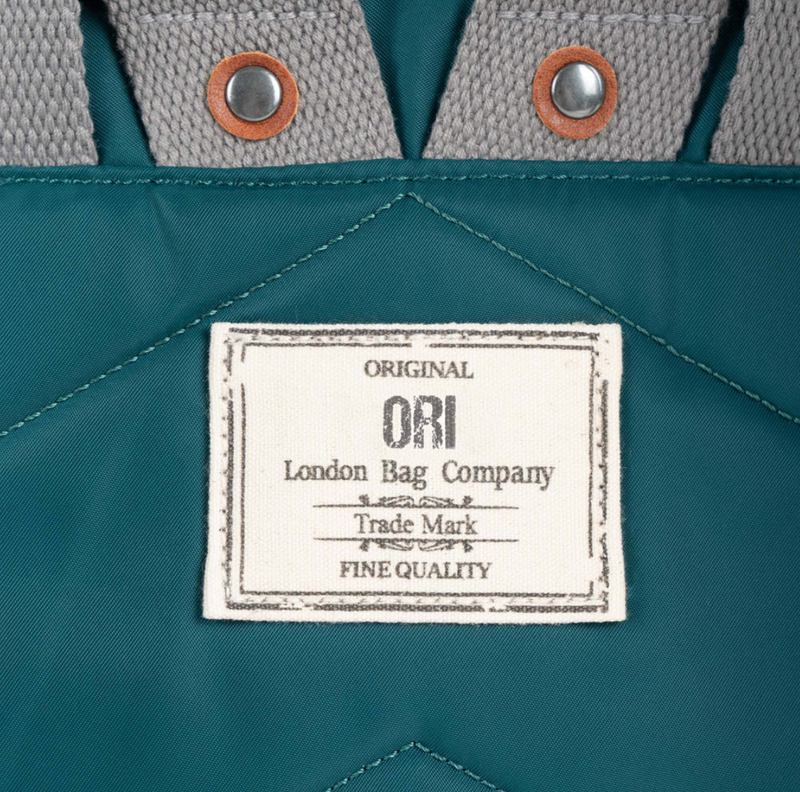 ORI LONDON/USA Canfield Large Recycled Nylon Bag - Teal