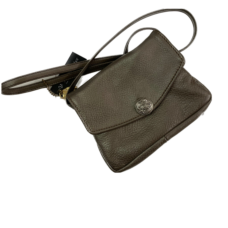 Victoria Leather Womens Crossbody Handbag