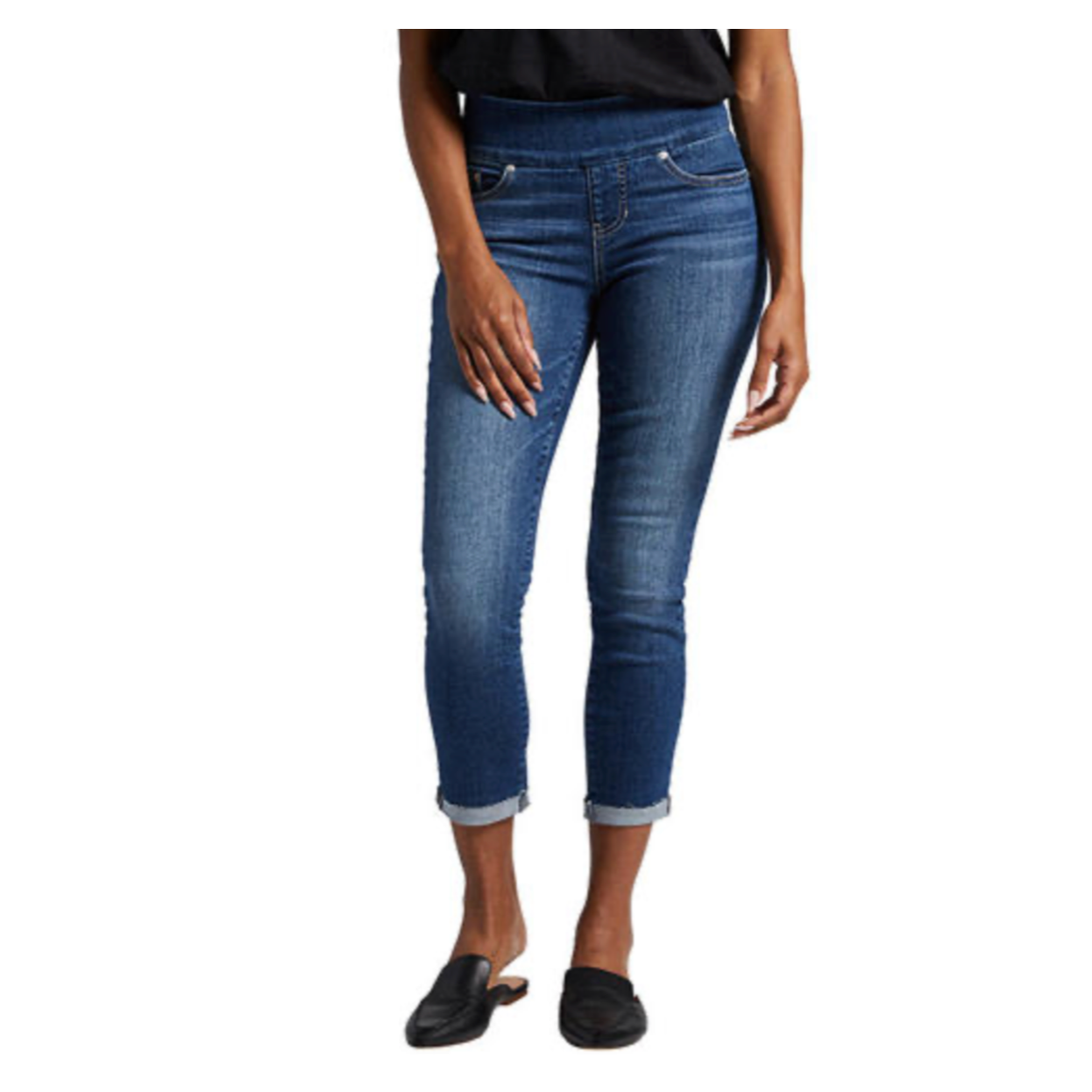 Jag Womens Amelia Slim Ankle Denim Jeans