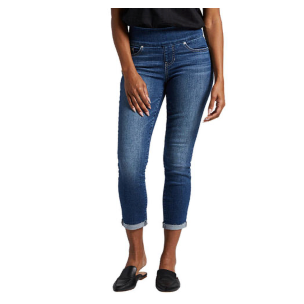 Jag Womens Amelia Slim Ankle Denim Jean