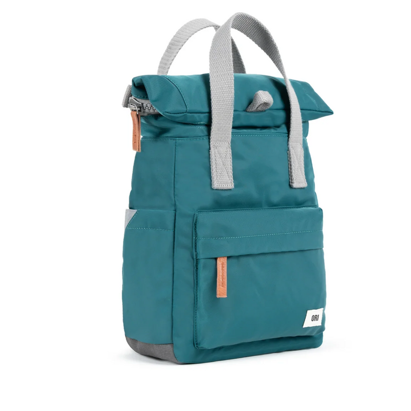 ORI LONDON/USA Canfield Medium Recycled Nylon Bag - Teal