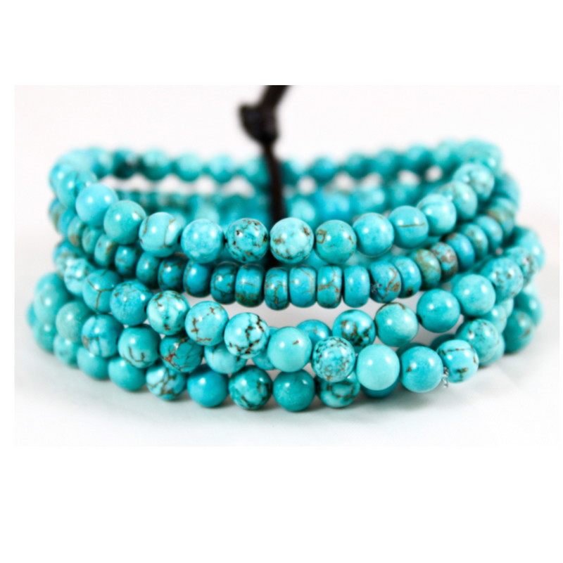 Lizou Beaded Five Strand Bracelet