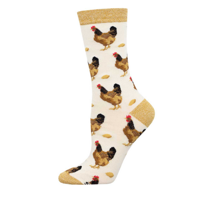 SockSmith Womens Bamboo Chicken Socks