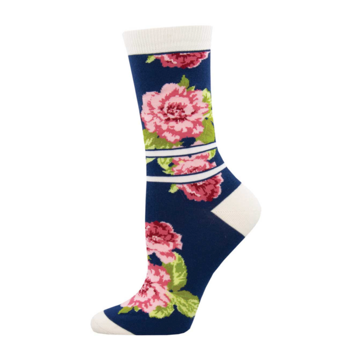 SockSmith Womens Bamboo Peonies Socks
