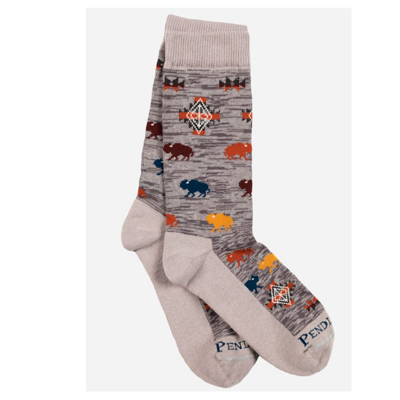 Pendleton Prairie Rush Hour Crew Socks