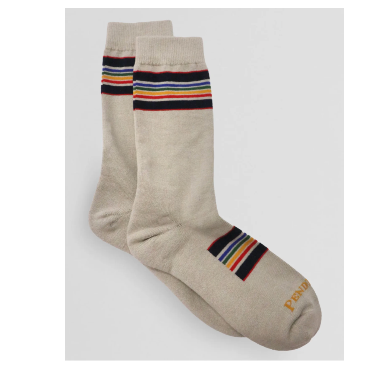 Pendleton Mens Yellowstone Stripe Socks