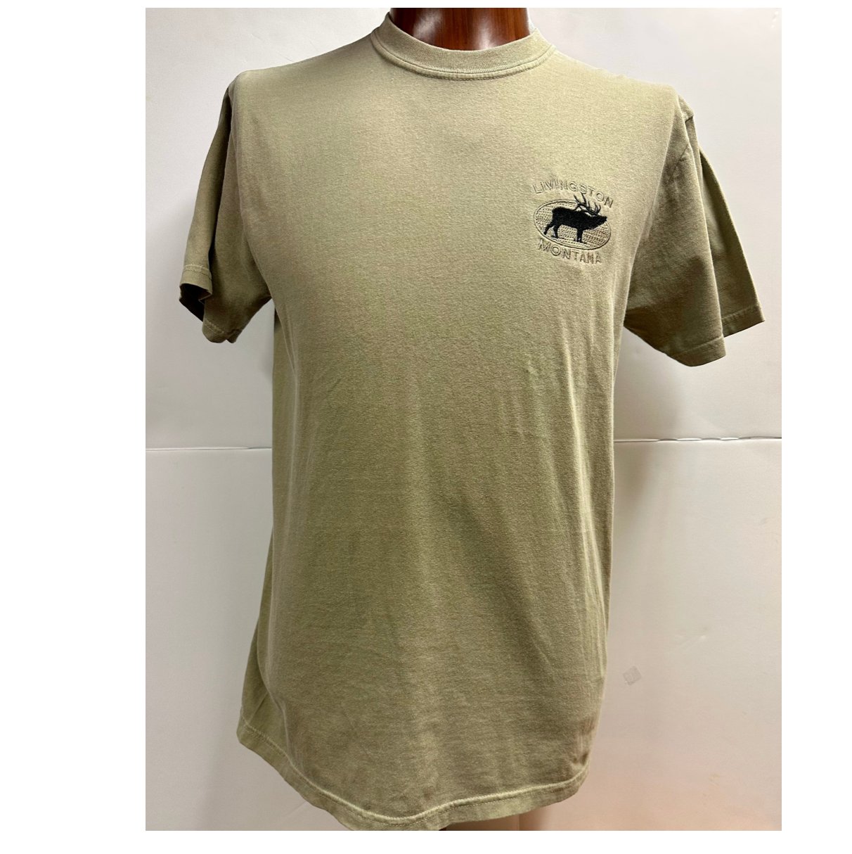 Montana Tee Short-Sleeve Elk Khaki